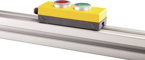 Schlegel Not-Aus-Schalter MBM128_FRVKLOO im Gehäuse, überlistungssicher, 36V 250mA, 2 Öffner, IP65, Grau/Gelb - Bild 1