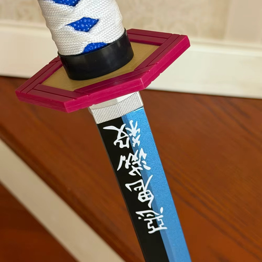 Bandai Demon Slayer Tomioka Giyuu Holz Katana, Ninja Zubehör, Prop Spielzeug - Bild 3