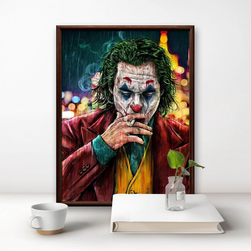 Hot Toys Joker DC Film 5D Diamantmalerei Mosaik Stickerei Set in Multicolour, B/H/T: 30 x 30 x 30 cm - Bild 2