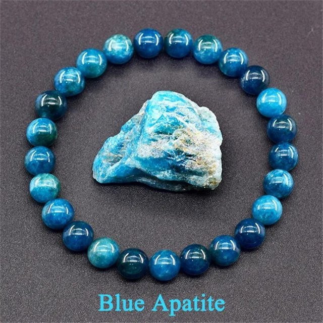 Lucky Star Jewelry Natursteinperlenarmband, Lapislazuli, Zirkonia, blau, Unisex - Bild 1