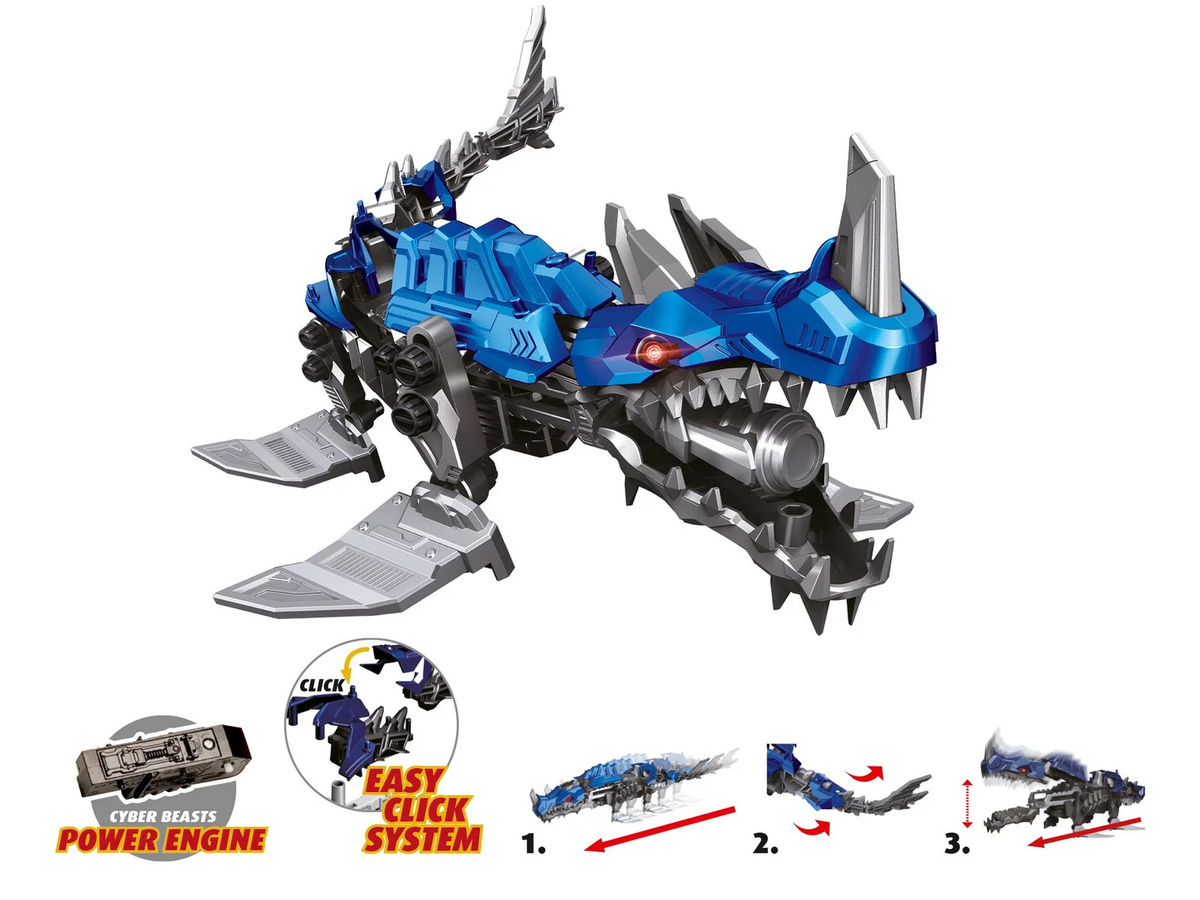 Revell CyberBeasts HydroFang, Science Fiction Bausatz, 1:35, ab 8 Jahren - Bild 4