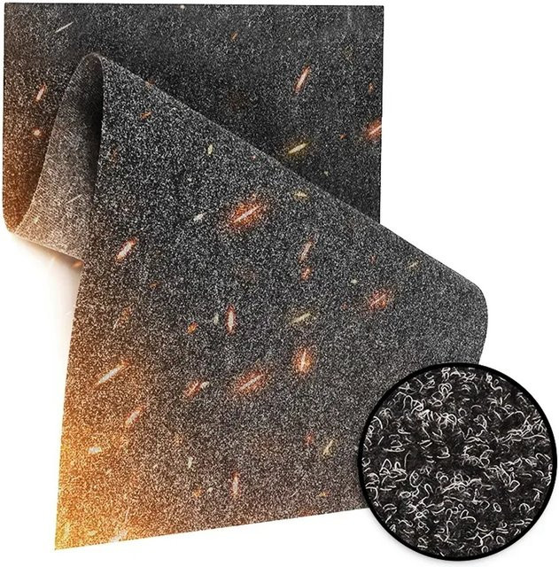 KARAT Grillmatte Dalton BBQ Grillschutzmatte in Anthrazit, schwer entflammbar für Gas, Elektro und Holzkohle, B/T: 250 x 200 cm - Bild 1