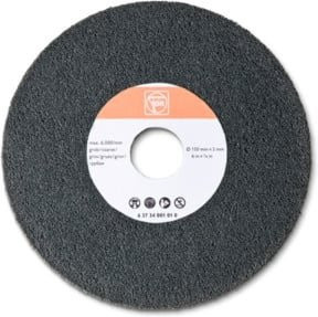 Fein Vliesscheibe gepresst für Winkelschleifer, Farbe: Grau, Dicke: 3 mm, Körnung: grob - Bild 1