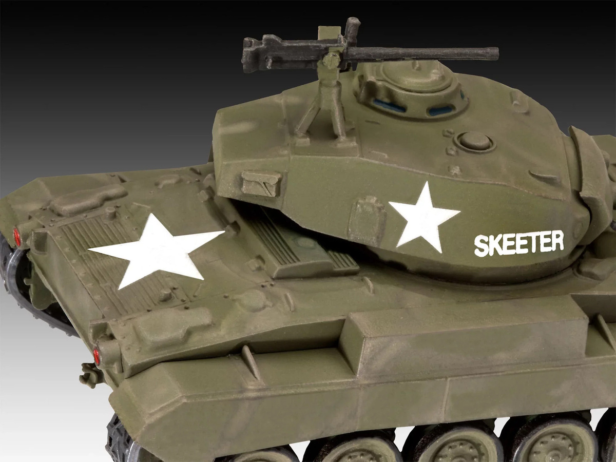 Revell Model Set M24 Chaffee Panzer Grau - Bild 3