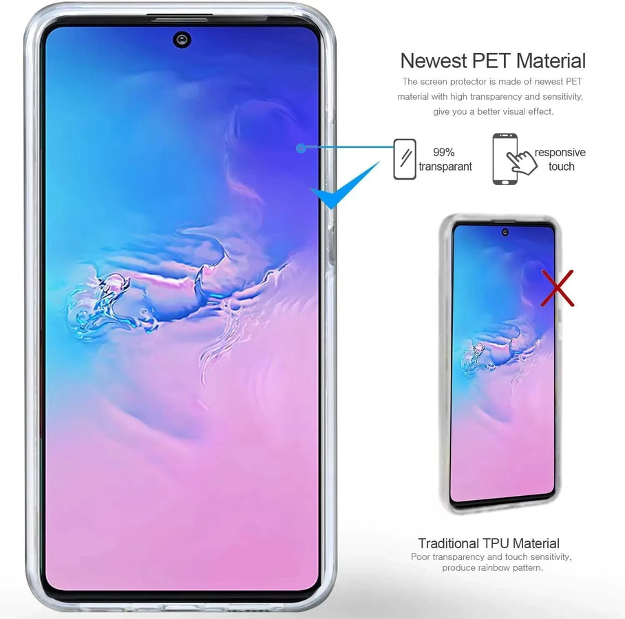 Transparente 360° Vollschutz Hülle für Samsung Galaxy A-Serie (A13 bis A73) - Bild 2