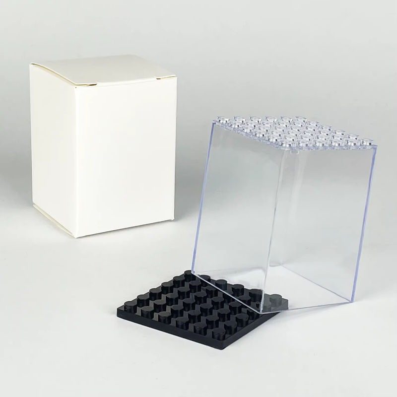 Transparente Minifiguren-Vitrine aus Acryl für Lego Minifiguren und Actionfiguren, stapelbare Displaybox zur Aufbewahrung - Bild 5