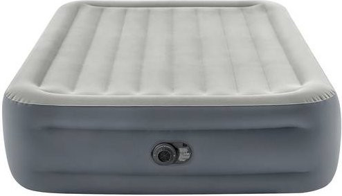 Intex Queen Essential Rest Airbed Luftbett Grau, B/T/H: 203 x 152 x 46 cm - Bild 1