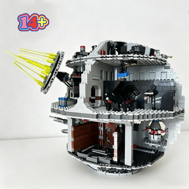Potdemiel Galaktisches Imperium Todesstern Schlacht III Station, Bausteine Modell, 4126 Teile, ab 14 Jahre - Bild 1