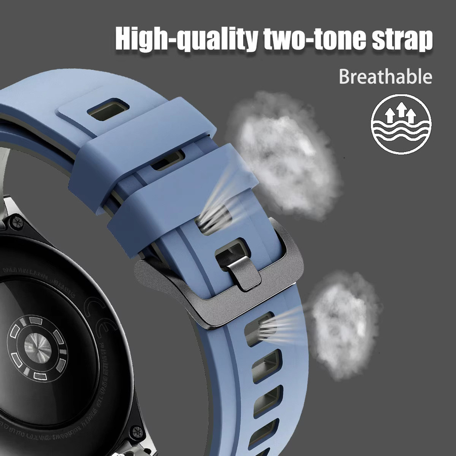 Uhrenarmband Silikon, 22 mm, Unisex - Bild 5