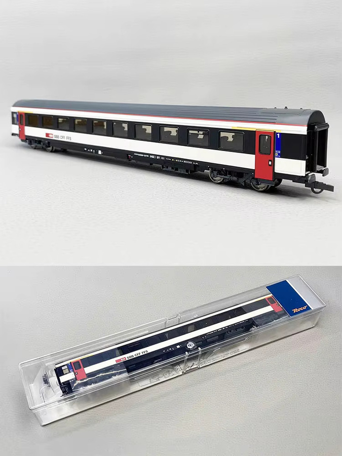 ROCO Erst- und zweiter Klasse-Passagierwagen, Zugmodell, 1:87 - Bild 4