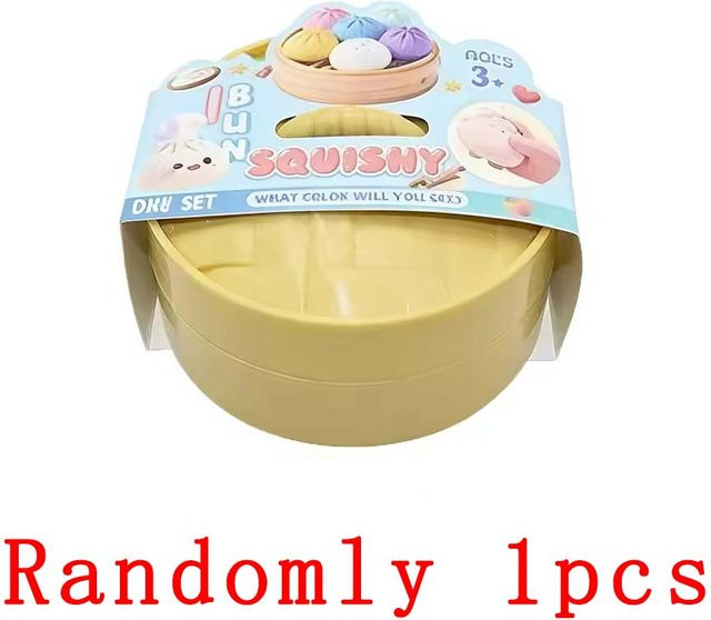 BC Pet Supplies Regenbogen-Knödel-Squishies, Sensorisches Quetschspielzeug - Bild 1