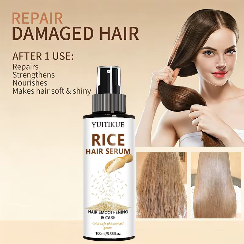 YUITIKUE Reis-Haarserum, 100 ml, für coloriertes Haar - Bild 5