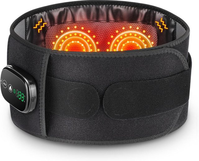 Heiz-Vibrations-Massagegürtel mit Rotlicht-Therapie - Bild 1