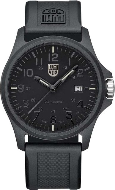 Luminox Herrenuhr, Quarz, Carbonox, 43 mm, Schwarz, 10 ATM - Bild 1