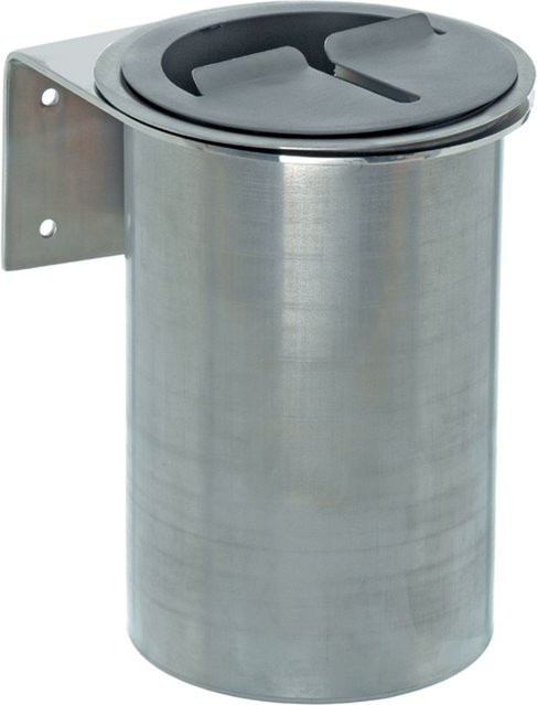 Schneider Messer-Abstreifbehälter aus Edelstahl in Silber, B: 13,5 cm, T: 18 cm - Bild 1