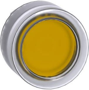 Schneider Electric ZB4BW583 Leuchtdrucktaster-Frontelement in Gelb mit IP69K Schutzart - Bild 1