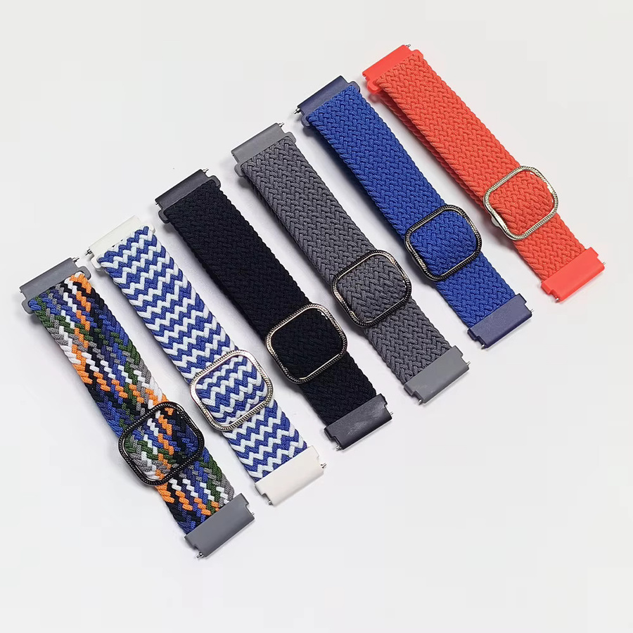 Cor Uhrenarmband Nylon, geflochtenes Band, Unisex, 20/22 mm - Bild 2