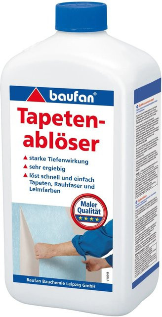Baufan Tapetenablöser Stripper weiß für wasserbasierte Tapeten - Bild 1