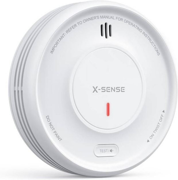 X-Sense XS0D-MR Funk-Rauchmelder fotoelektrisch vernetzbar nach EN 14604 mit 10J Batterie - Bild 1