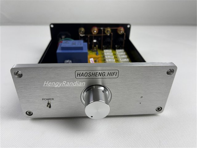HengyRandian R2R-Relais-Lautstärkeregler und Balance-Vorverstärker Passiv 1GND 2+ 3- - Bild 1