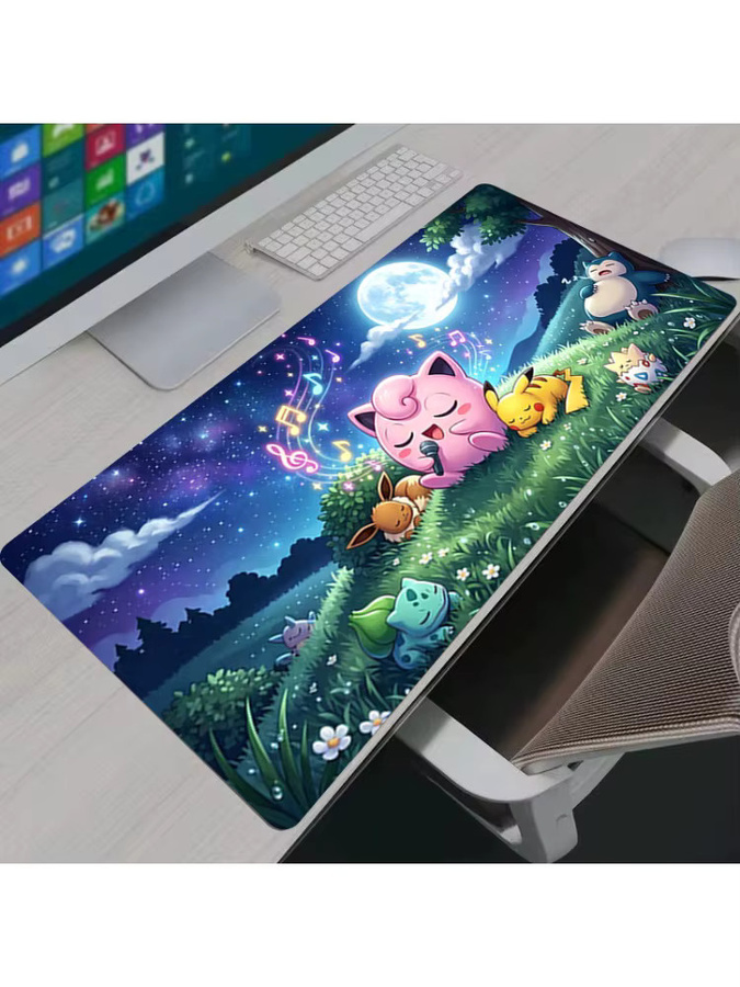 Bandai Jigglypuff XL Mauspad Multicolour Schreibtischunterlage für Gaming und PC - Bild 2
