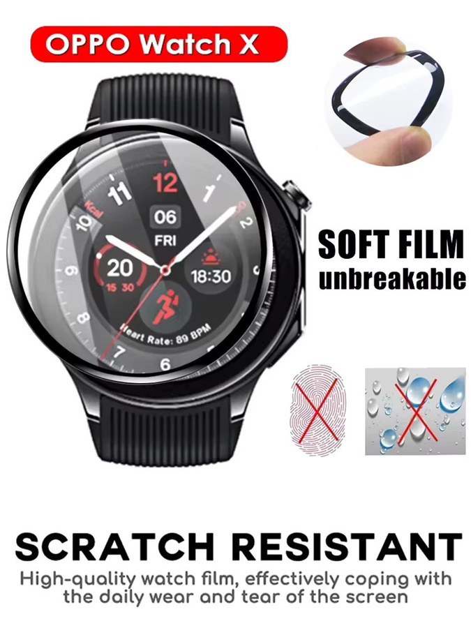 OPPO Smartwatch Schutzfilm, transparent, Zubehör für OPPO Uhr X - Bild 5