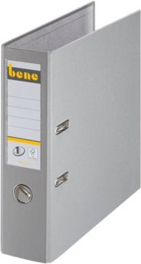 BENE KS Lever Arch Ordner Grau 80 mm Nr. 291400 - Bild 1