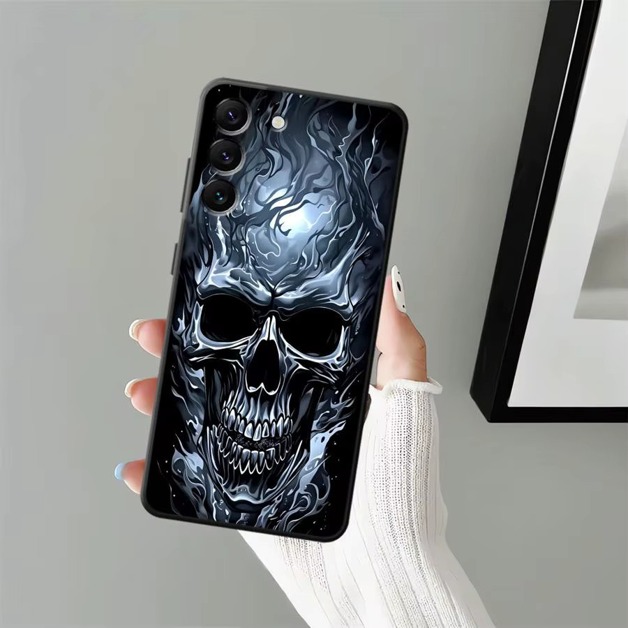 Gotische Skelett Handyhülle für Samsung Galaxy in Multicolour - Bild 4