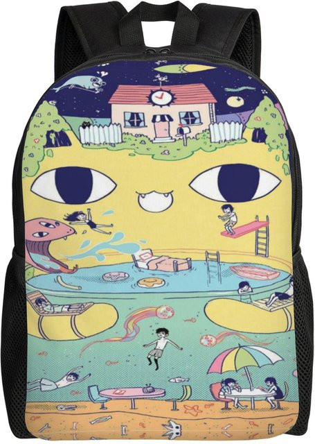 Fancy Style Studio Omocat Rucksack im Anime-Design Basil und Aubrey, mehrfarbig - Bild 1