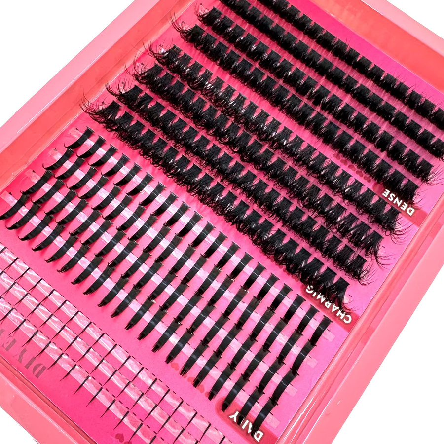Manga Lashes Spikes mit unteren Wimpern, Anime Lash Clusters, Einzelwimpern - Bild 4
