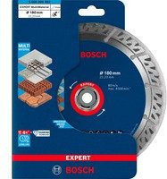 Bosch Expert MultiMaterial Diamanttrennscheibe für Beton und Ziegel, Durchmesser: 180 mm, Bohrungs-Ø: 22,23 mm - Bild 2