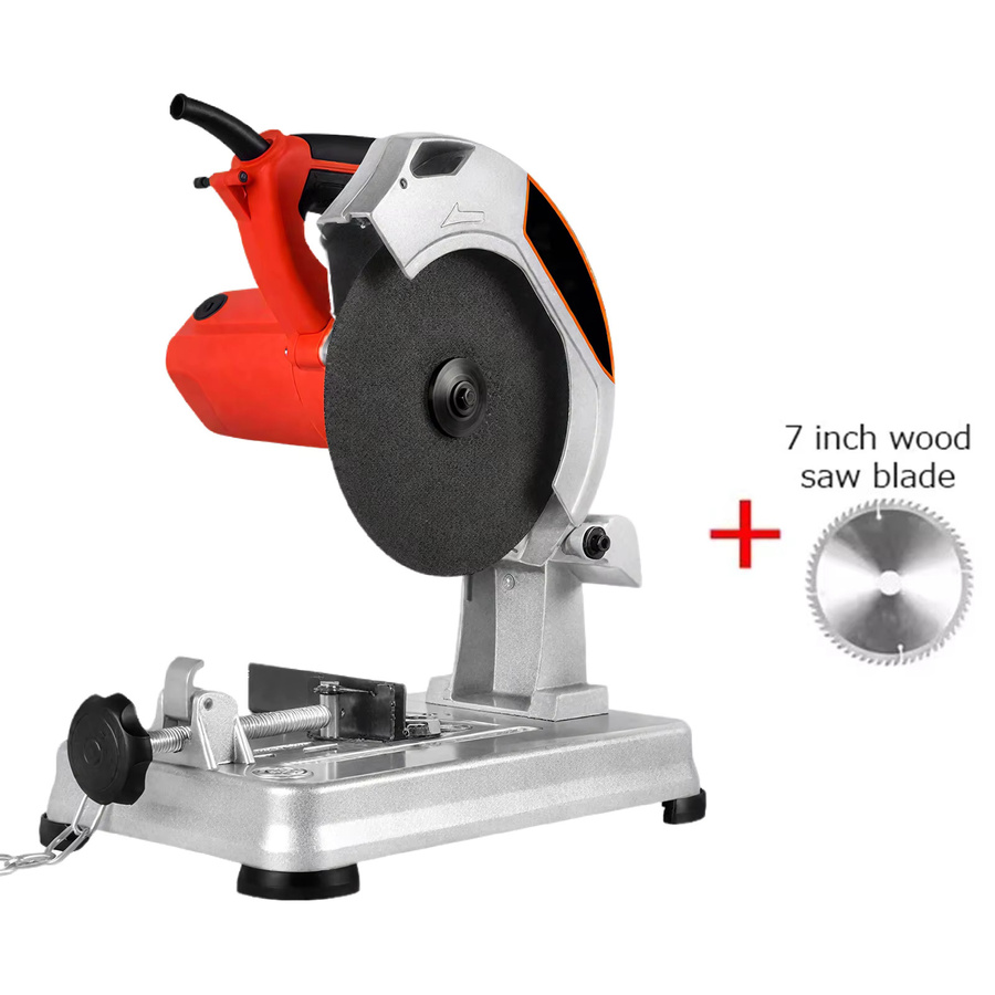 Betuyoo Multifunktionale elektrische Tischsäge mit Führungsschiene für Holz, Metall, Stahl und Aluminium, 220V - Bild 3