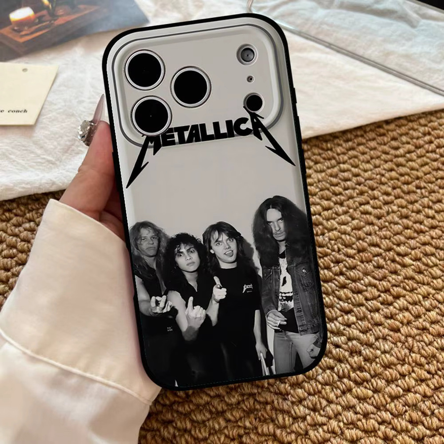 Mesuca Handyhülle Metallica H-Metallica-W für iPhone 11 bis iPhone 17 Pro Max Schwarz - Bild 6