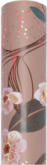 Rico Design Geschenkpapier Paper Poetry mit Blumenmuster in Mauve und Gold, Breite: 70 cm, Länge: 2 m - Bild 1