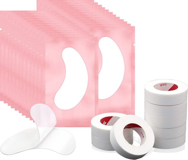 FOEONCO Wimpernverlängerung Hydrogel Pads, 103/52 Stück, Unisex - Bild 1