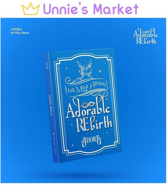 Adorable Rebirth 1. Mini-Album, ADORA, CD, blue - Bild 1