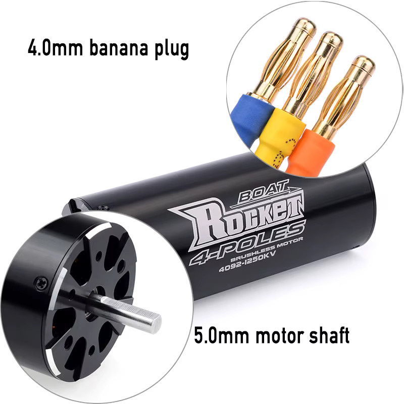 Rocket Bürstenloser Motor Wasserkühlmantel, RC-Car - Bild 3