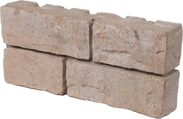 EHL Mauerstein Tribus Quada Beton Sandstein-Nuanciert B/H/T: 40,2 x 6,7 x 18,0 cm - Bild 1