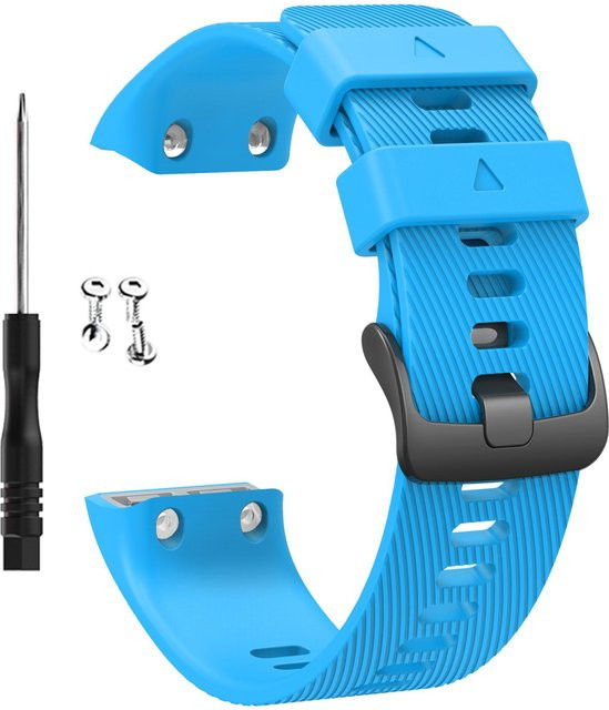 Uhrenarmband Silikon, himmelblau, Unisex - Bild 1