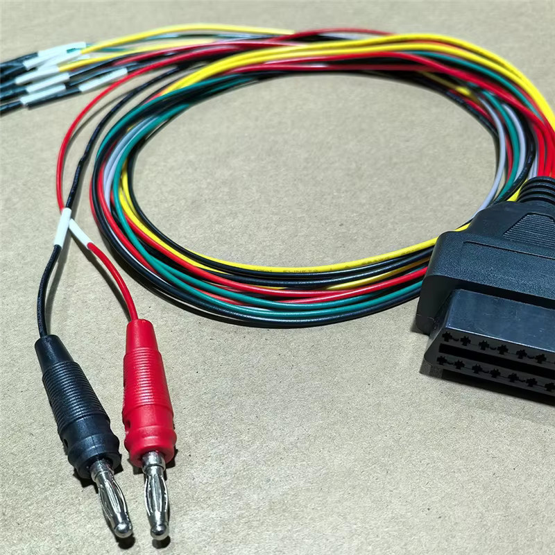 YIQIXIN OBD2-Diagnoseadapter N29R ECU Universal-Verbindungskabel mit 12V Switch und Tricore Interface in Multicolor - Bild 2
