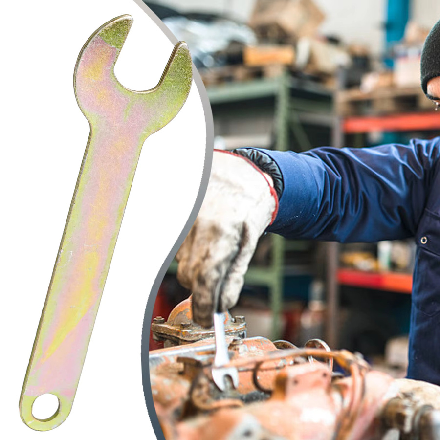 VIBRATITE Flanschschlüssel für Winkelschleifer in Silber - Bild 1
