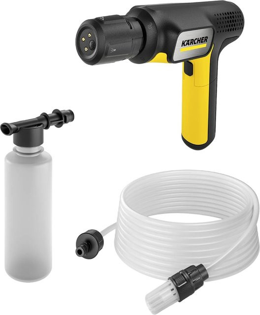 Kärcher Mitteldruckreiniger OC Handheld Compact in Gelb-schwarz mit integriertem Lithium-Ionen-Akku und 4-in-1 Multi Jet sowie 5 Meter Ansaugschlauch - Bild 1