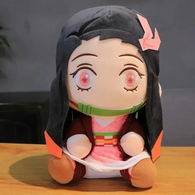 Yiran toy Kimetsu No Yaiba Kamado Tanjirou Neko Zenitsu Kyoujurou, Plüschpuppen, ab 14 Jahren - Bild 1