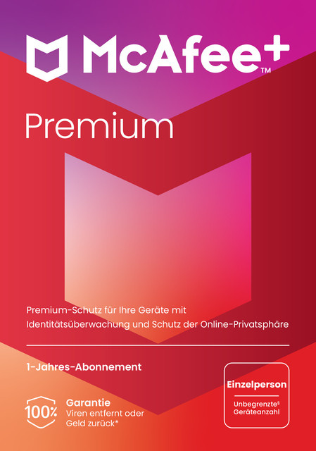 McAfee Plus Premium Antivirus 1-Jahres-Abonnement - Bild 1