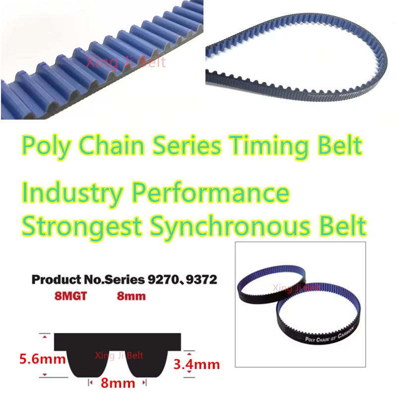 ANJI Poly Chain Zahnriemen mit Kohlefaserkern 8MGT-Serie - Bild 6