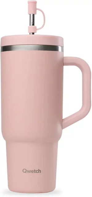 Isothermischer Becher Qwetch in Pink, 0,47 l - Bild 1