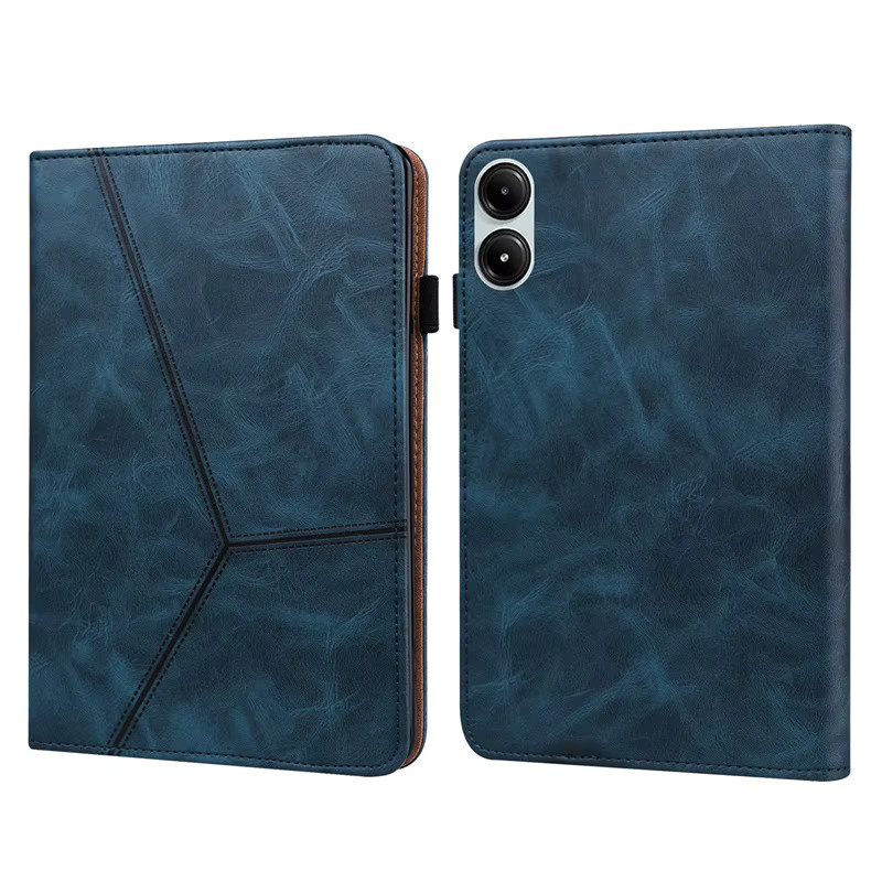 Luxus PU Leder Brieftaschen-Hülle für Xiaomi Redmi Pad 2 Pro 12,1 Zoll in Blau - Bild 2