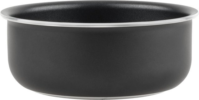 Mömax Kasserolle Click & Cook Schwarz mit abnehmbarem Griff, Durchmesser: 16 cm - Bild 1
