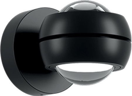 Lodes Nautilus Mini LED-Wandleuchte in Schwarz Matt mit warmweißem Licht (2700K) - Bild 1