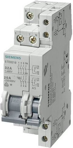 Siemens Ausschalter Grau 20A 3 Schließer 5TE8118 - Bild 1